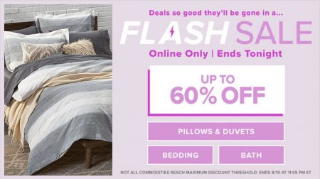 Thebay Com Flash Sale Up To 60 Off Pillows Duvets Bedding