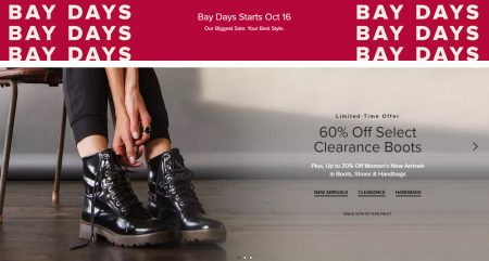 the bay shoes clearance