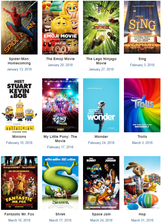 Cineplex: Family Favourites – $2.99 Family Movies every Saturday ...